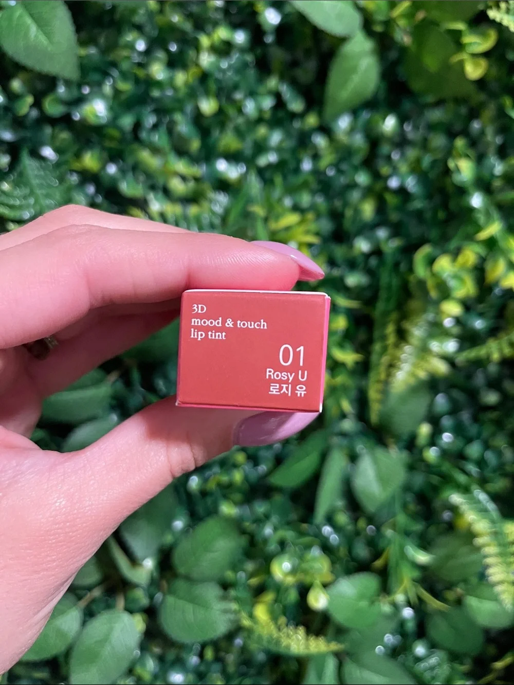 Hope Girl 3D Mood & Touch Lip Tint - 01 Rosy U